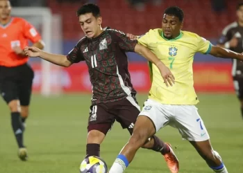 México rescata empate 2-2 ante Brasil en el Mundial Sub 20