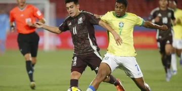 México rescata empate 2-2 ante Brasil en el Mundial Sub 20