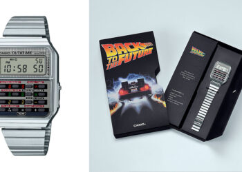 Casio celebra 40 años de Volver al Futuro con nuevo reloj