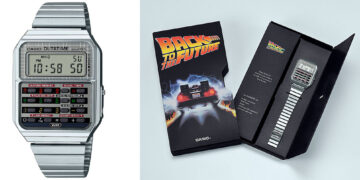 Casio celebra 40 años de Volver al Futuro con nuevo reloj