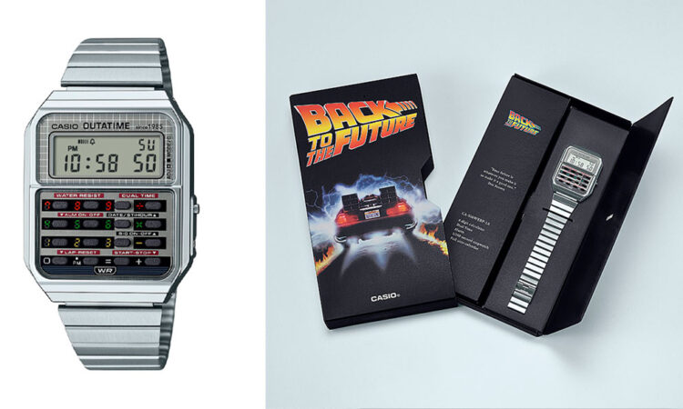 Casio celebra 40 años de Volver al Futuro con nuevo reloj