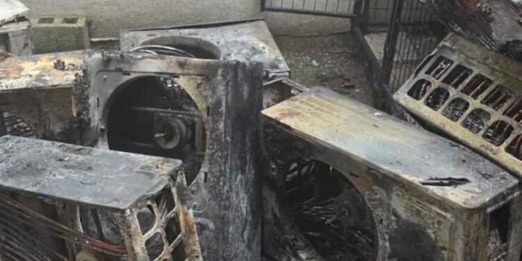 Se incendia vivienda en Fraccionamiento Sierra Madre