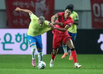 Brasil golea 5-0 a Corea del Sur en un partido amistoso 