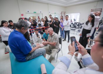 Capacita DIF Tamaulipas a fisioterapeutas de los Centros y Unidades de Rehabilitación en todo el estado