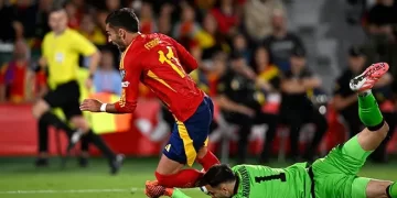 España apunta al Mundial 2026; vence 2-0 a Georgia