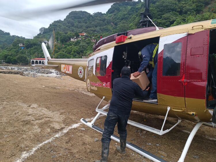 Envía Tamaulipas apoyo a población afectada por inundaciones en Veracruz