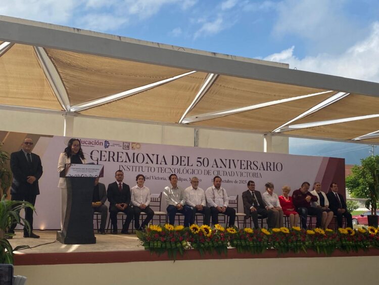 Celebran los 50 años del Tecnológico Nacional de México en Cd. Victoria, Tamaulipas