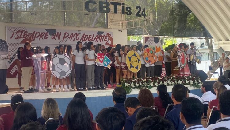 Celebra CBTIS 24 aniversario 62 reafirmando su calidad académica en el estado