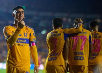 Hat-trick de Brunetta impulsa a Tigres 5-3 sobre el Necaxa