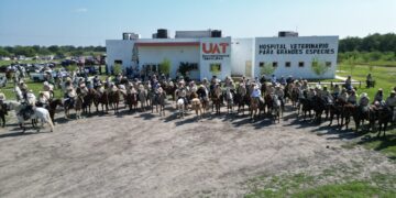 Veterinaria-UAT-Victoria cierra con cabalgata las actividades del 68 aniversario de su fundación