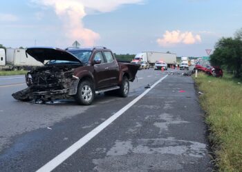 Cinco muertos y 5 heridos en choque frontal de camionetas en la carretera Tampico-Monterrey