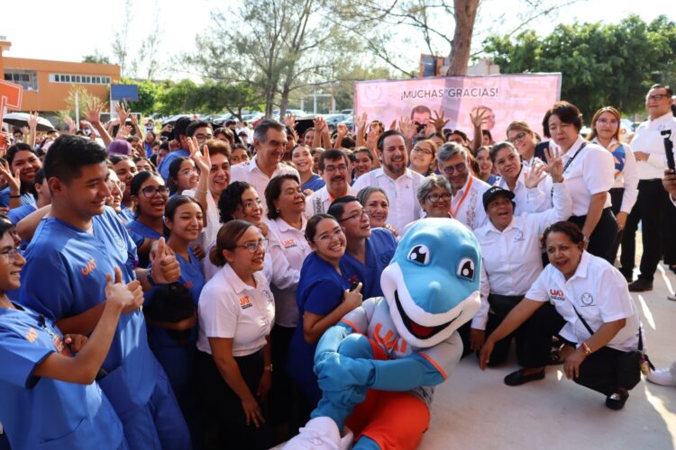 Gobernador y rector inauguran obras que fortalecen crecimiento de la UAT