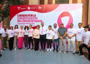 Conmemoran el Día Internacional de Lucha contra el Cáncer de Mama en Tamaulipas