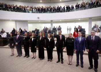 Diputaos del Congreso del Estado instalan nuevo Periodo y toman protesta al Órgano de Administración Judicial