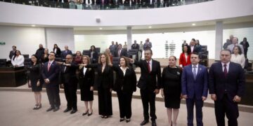 Diputaos del Congreso del Estado instalan nuevo Periodo y toman protesta al Órgano de Administración Judicial