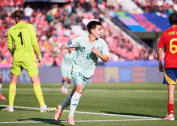 México logra empate 2-2 ante España con doblete de Mora en Mundial Sub20