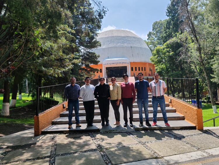 Hacen estancias estudiantes de la UPV en Instituto Nacional de Astrofísica, Óptica y Electrónica