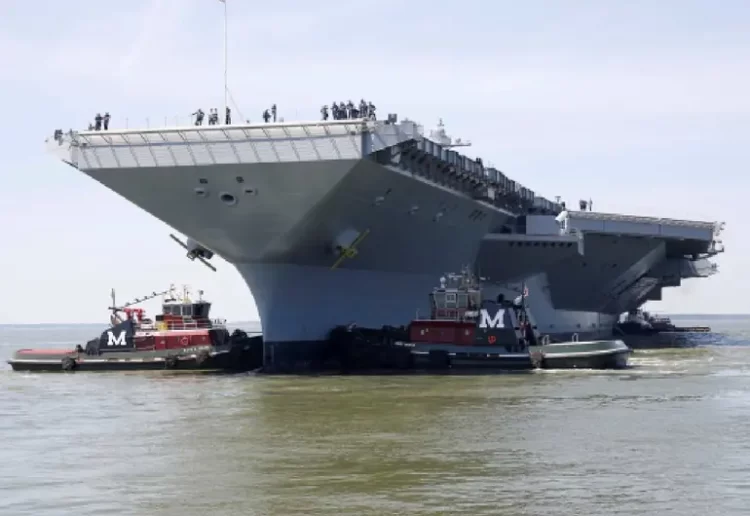 EU despliega el portaaviones más grande del mundo en Sudamérica