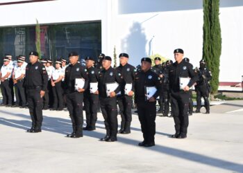 Recibe Secretaría de Seguridad a elementos con el décimo escalón del Curso de Fuerza Especiales de la Guardia Estatal