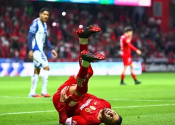 Toluca empata 2-2 ante Pachuca y Alexis Vega sale lesionado