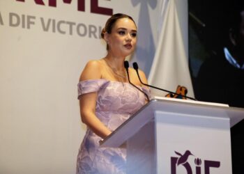 Rinde informe la presidenta del Sistema DIF Municipal de Victoria 
