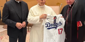“Rece por los Dodgers”: pide el Arzobispo de Los Ángeles al Papa León XIV
