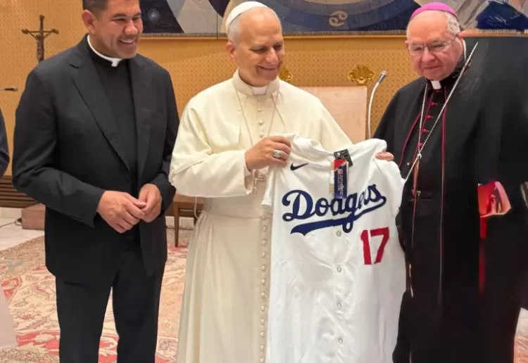 “Rece por los Dodgers”: pide el Arzobispo de Los Ángeles al Papa León XIV