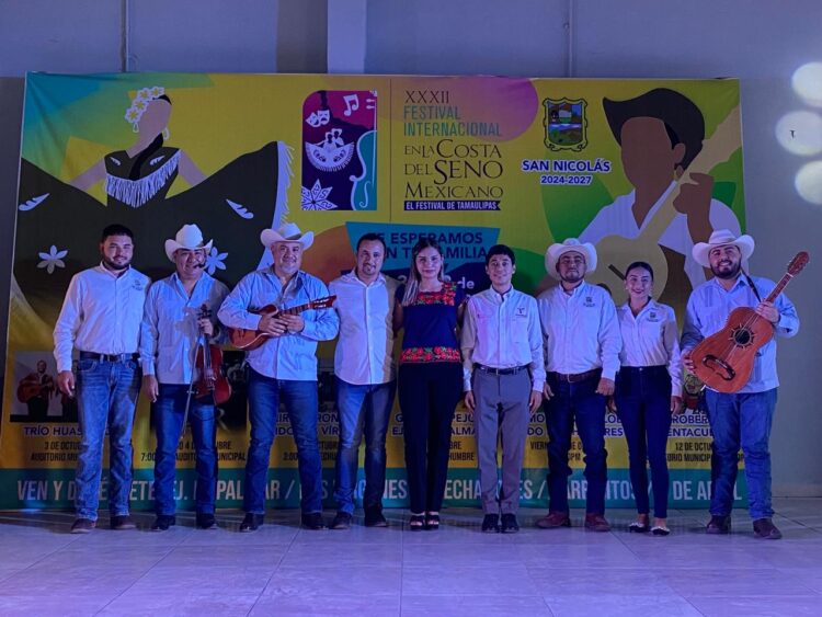 Emotivo arranque del Festival Cultural Estatal 2025 en San Nicolás, Tamaulipas