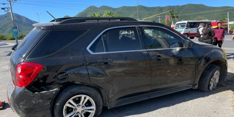 Una persona herida en accidente