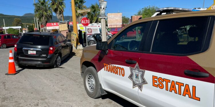 Una persona herida en accidente