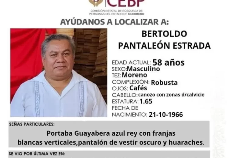 Hallan sin vida al sacerdote Bertoldo Pantaleón en el estado de Guerrero