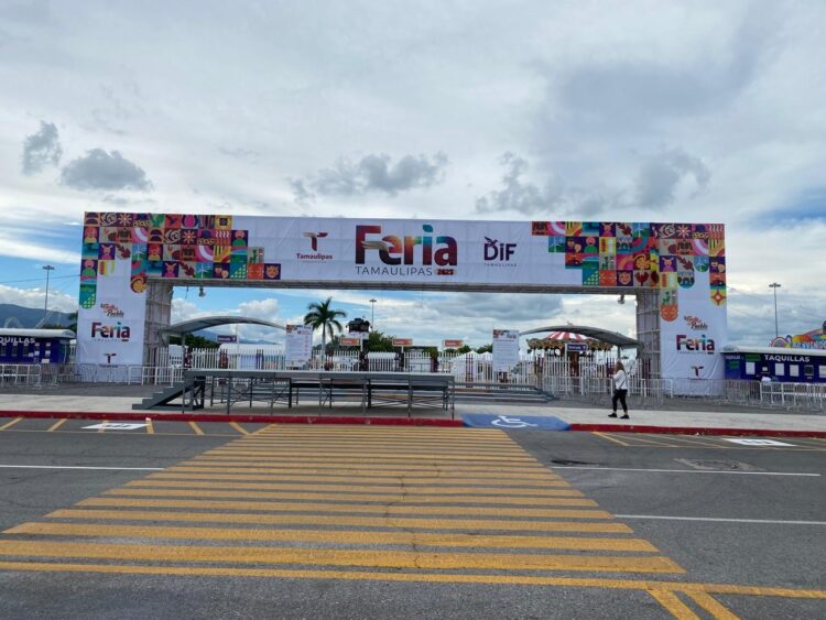 Todo listo para la inauguración de la Feria Estatal de Tamaulipas este jueves 16 de Octubre.