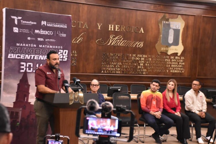 Anuncia Turismo Tamaulipas maratón en Matamoros con 268 mil pesos en premios