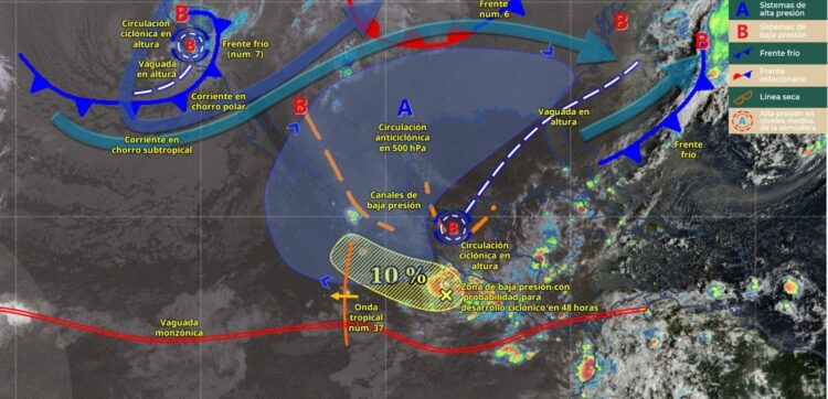 Regresan a Tamaulipas las probabilidades de lluvias