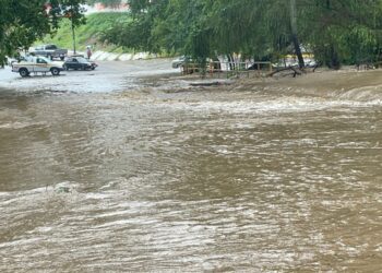 Cierran paso en tres vados del río San Marcos por fuertes escurrimientos en el sector suroeste de Victoria