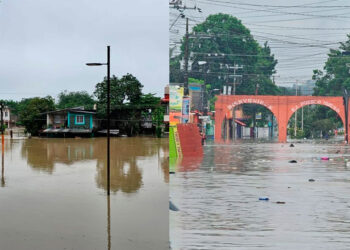 Lluvias dañan 5 mil viviendas en Veracruz