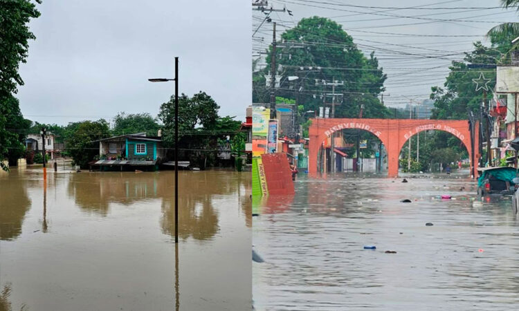 Lluvias dañan 5 mil viviendas en Veracruz