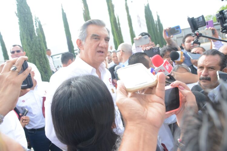 Advierte gobernador sobre riesgo por crecida del Pánuco y refuerza seguridad estatal