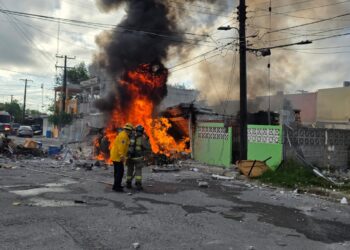 Explota casa por acumulación de gas en Infonavit-Nuevo Laredo