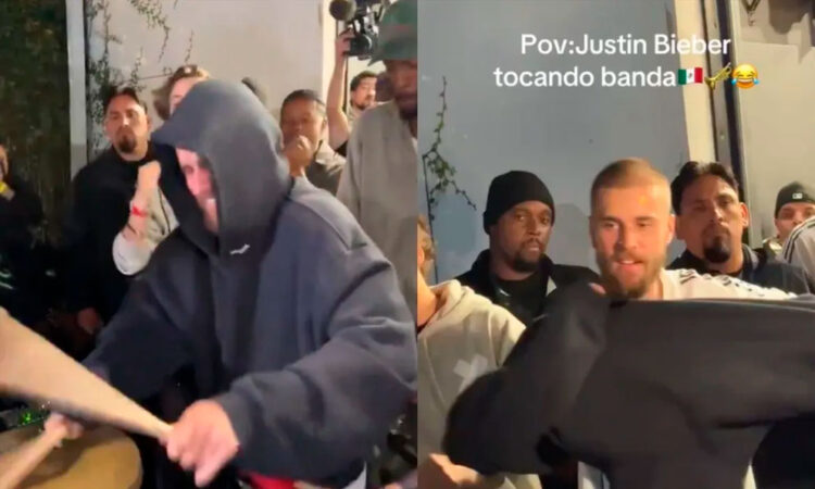 Justin Bieber se une a banda sinaloense y se vuelve viral