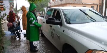 Ante lluvias, realiza PC recorridos por zonas de riesgo