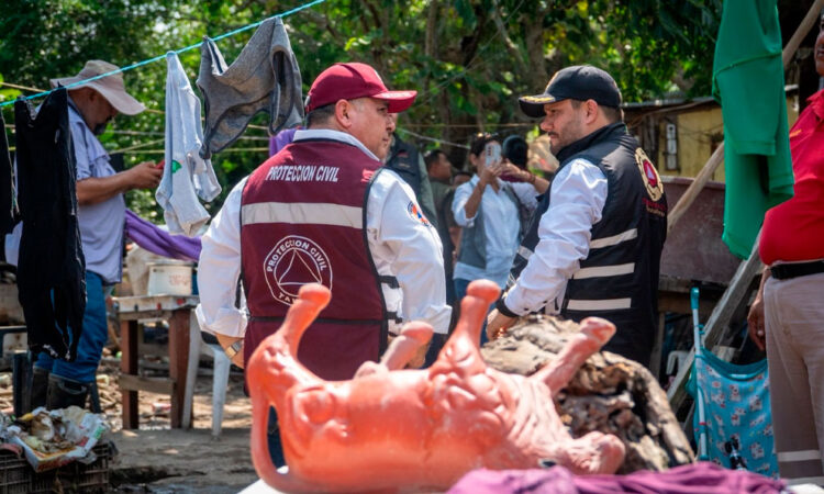 Autoridades evacuan zonas vulnerables en Tampico