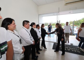 Supervisa presidenta del Poder Judicial trabajos en juzgados