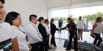 Supervisa presidenta del Poder Judicial trabajos en juzgados