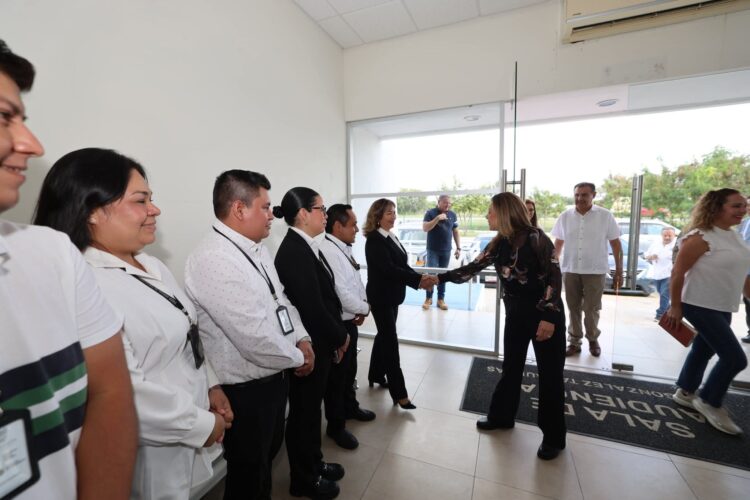 Supervisa presidenta del Poder Judicial trabajos en juzgados