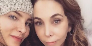 Belinda apoya línea de cuidado de piel de su mamá