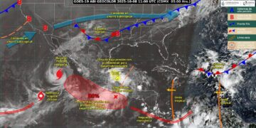 Pronostican día lluvioso para Tamaulipas