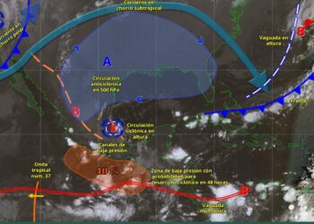 Frente frío refresca la temperatura