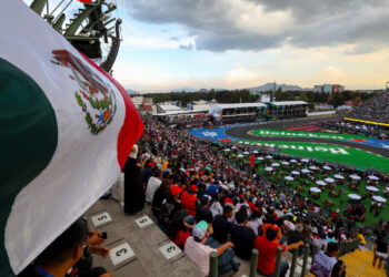 Seguridad interviene tras riña de seguidores en el GP de México 2025