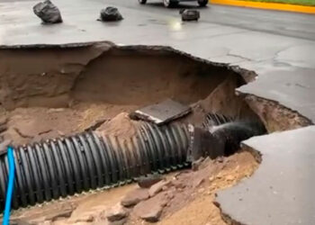 Lluvias causan suspensión total de clases en Veracruz y Puebla